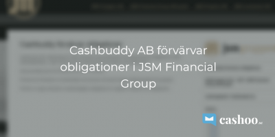 Cashbuddy förvärvar obligationer