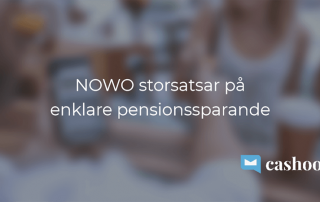 Nowo kreditkort storsatsar på pension