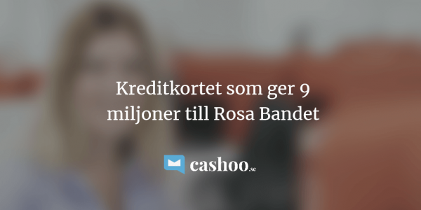 9 Miljoner till välgörenhet från Supreme Card Woman